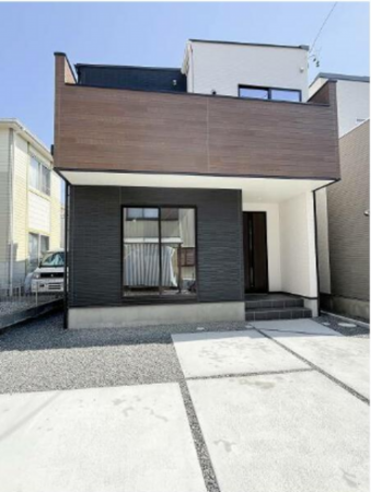 静岡市駿河区向敷地、新築一戸建ての外観画像です