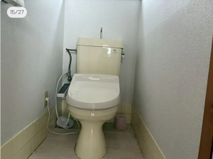 静岡市駿河区中島、中古一戸建てのトイレ画像です