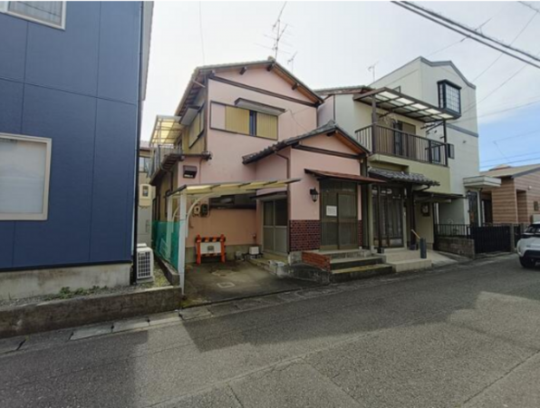 静岡市駿河区東新田、中古一戸建ての外観画像です