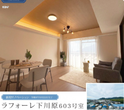 静岡市駿河区下川原、マンションの内装画像です