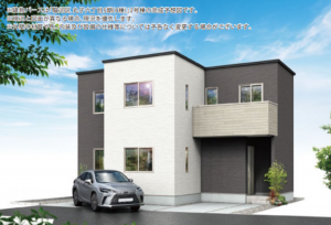 静岡市駿河区丸子、新築一戸建ての間取り画像です