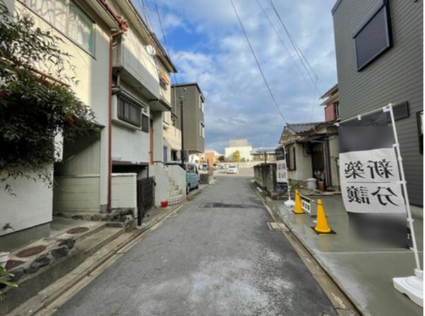 京都市伏見区深草フチ町、新築一戸建ての画像です