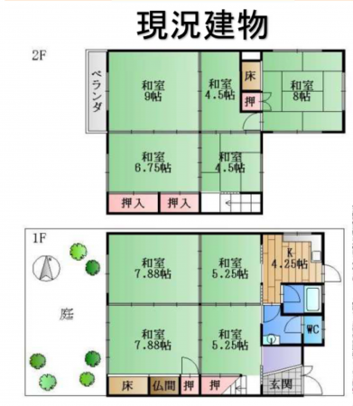 京都市伏見区桃山町正宗、土地の画像です