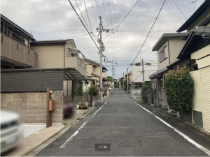 京都市伏見区深草大亀谷八島町、土地の画像です