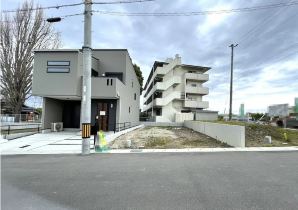 京都市伏見区久我本町、土地の画像です