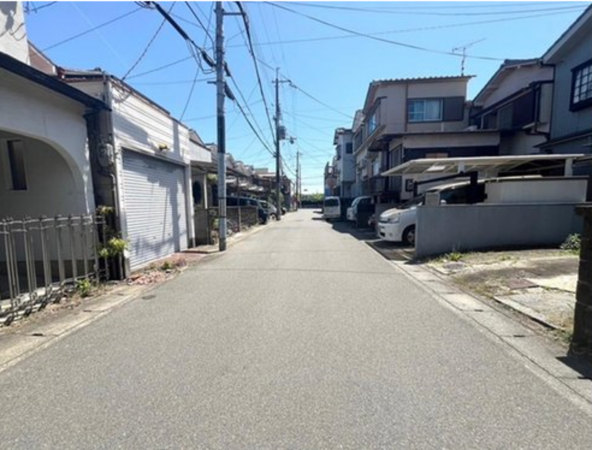 京都市伏見区納所岸ノ下、土地の画像です