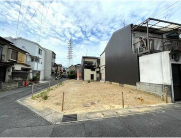 京都市伏見区竹田桶ノ井町、土地の画像です