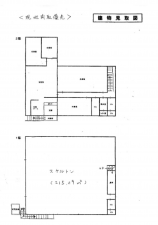 京都市南区上鳥羽馬廻町、収益物件/店舗事務所の間取り画像です