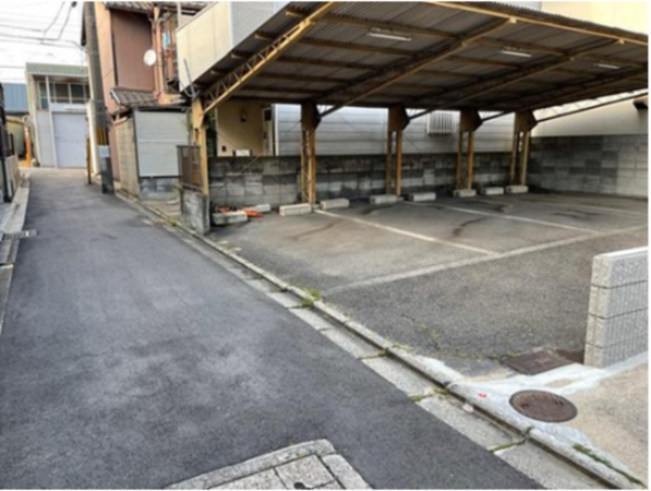 京都市南区八条源町、土地の画像です