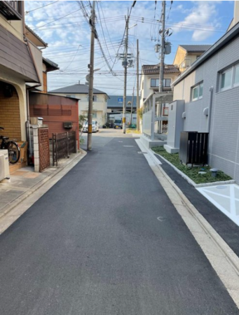 京都市南区八条源町、土地の画像です