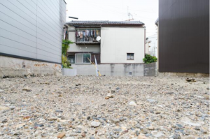 京都市南区久世上久世町、土地の画像です