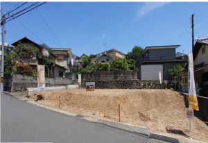 京都市伏見区桃山町安芸山、土地の画像です