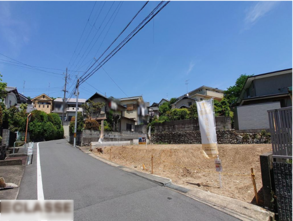 京都市伏見区桃山町安芸山、土地の画像です