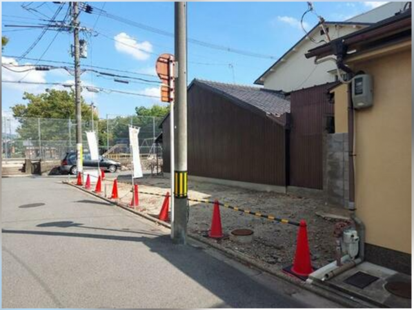 京都市伏見区桝屋町、土地の画像です