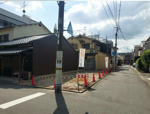 京都市伏見区桝屋町、土地の画像です