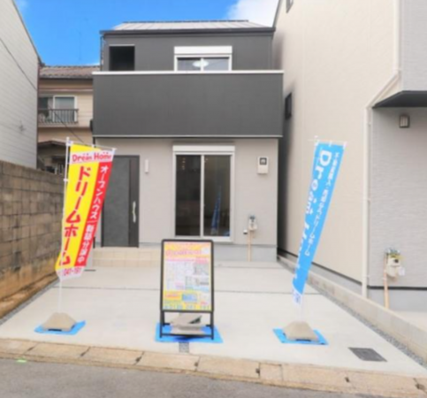 京都市伏見区久我御旅町、新築一戸建ての画像です