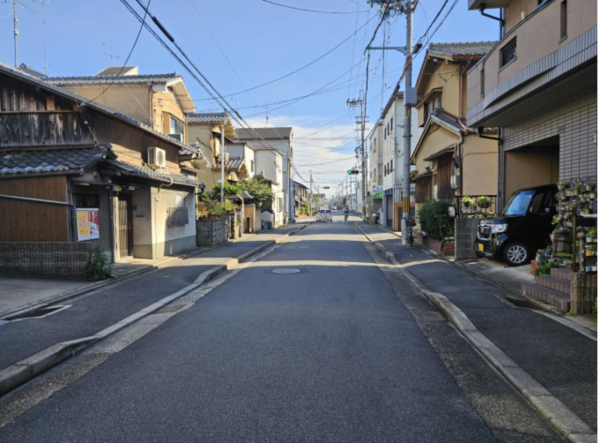 京都市南区上鳥羽南唐戸町、土地の画像です