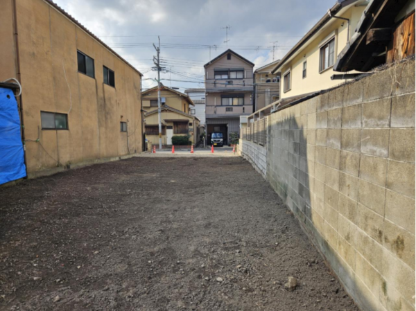 京都市南区上鳥羽南唐戸町、土地の画像です