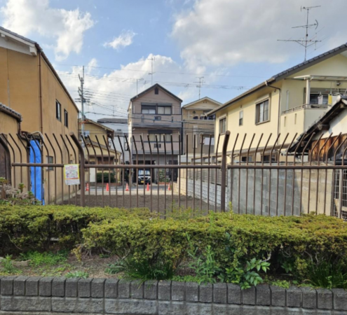 京都市南区上鳥羽南唐戸町、土地の画像です