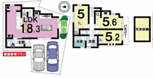 京都市南区吉祥院船戸町、土地の画像です