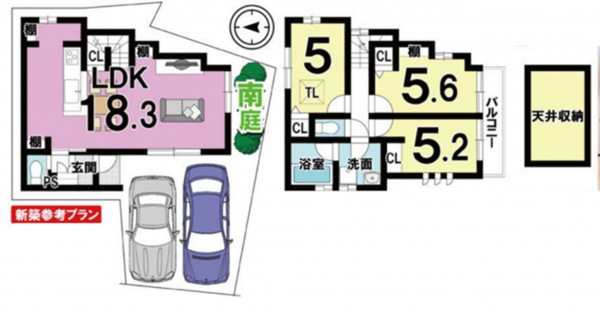 京都市南区吉祥院船戸町、土地の画像です