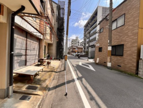 京都市南区東九条明田町、土地の画像です