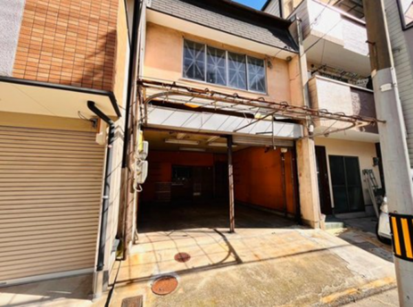 京都市南区東九条明田町、土地の画像です