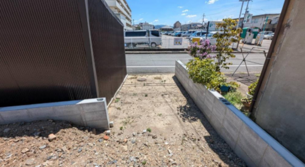 京都市南区吉祥院西浦町、土地の画像です