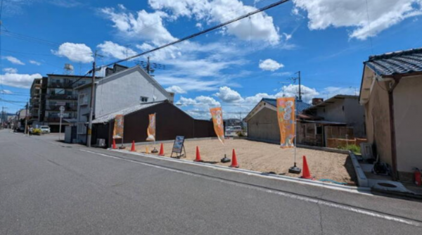 京都市南区吉祥院西浦町、土地の画像です