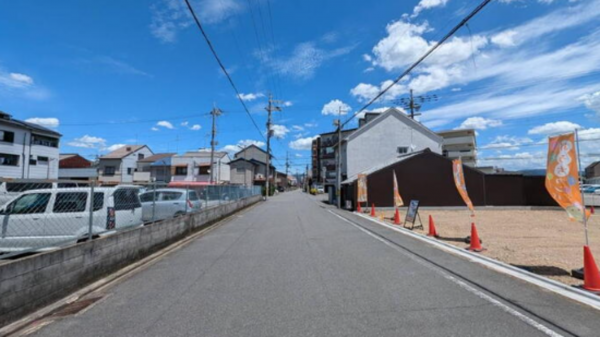 京都市南区吉祥院西浦町、土地の画像です