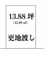 京都市南区吉祥院春日町、土地の間取り画像です