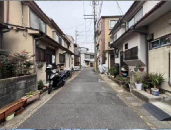 京都市伏見区川東町、土地の画像です