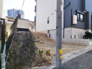 京都市伏見区桃山町泰長老、土地の画像です