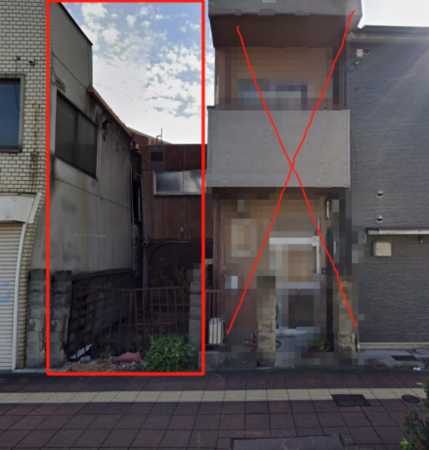 京都市南区上鳥羽菅田町、土地の画像です