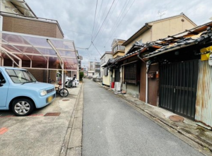 京都市伏見区深草墨染町、土地の画像です