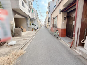 京都市南区八条内田町、土地の画像です
