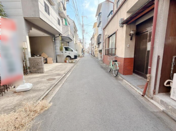 京都市南区八条内田町、土地の画像です