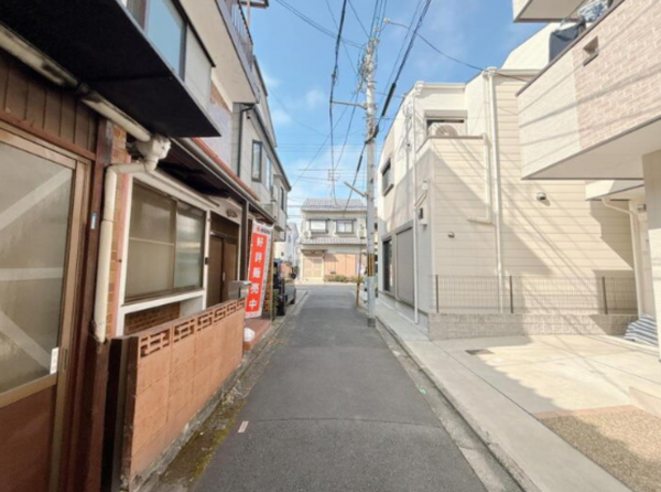 京都市南区八条内田町、土地の画像です