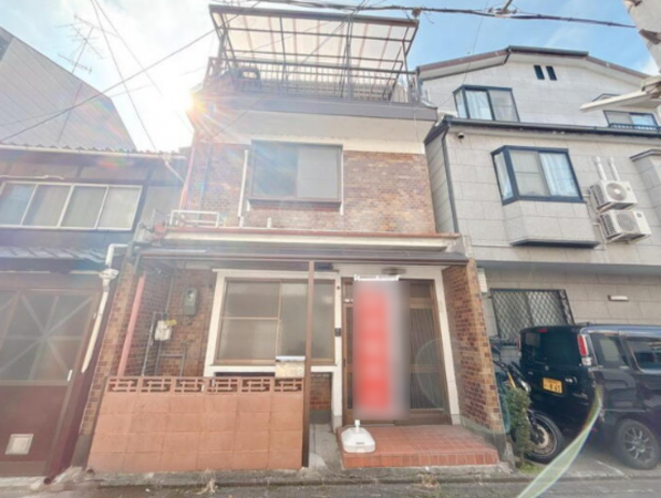 京都市南区八条内田町、土地の画像です