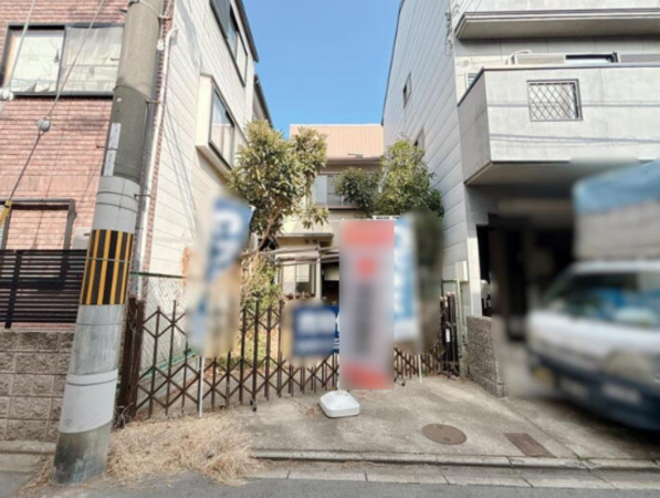 京都市南区八条内田町、土地の画像です