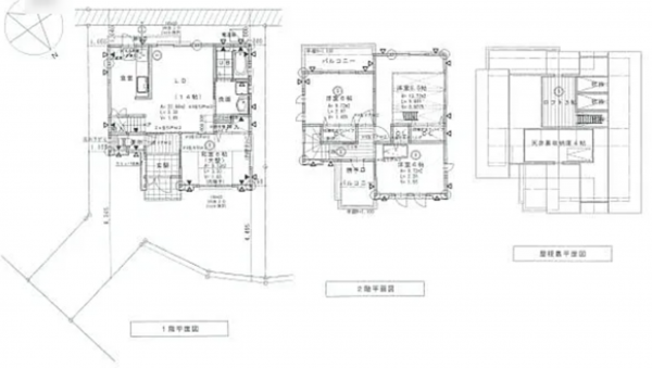 京都市伏見区日野野色町、中古一戸建ての間取り画像です