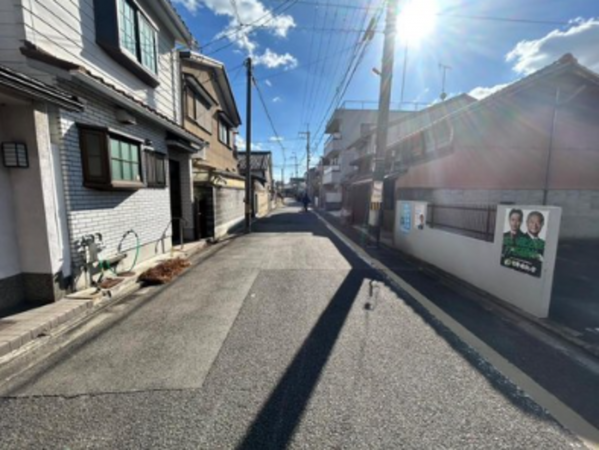 京都市伏見区上板橋町、土地の画像です