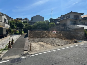 京都市伏見区桃山町遠山、土地の画像です