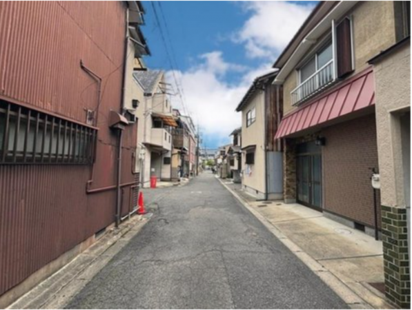 京都市南区九条町、土地の画像です