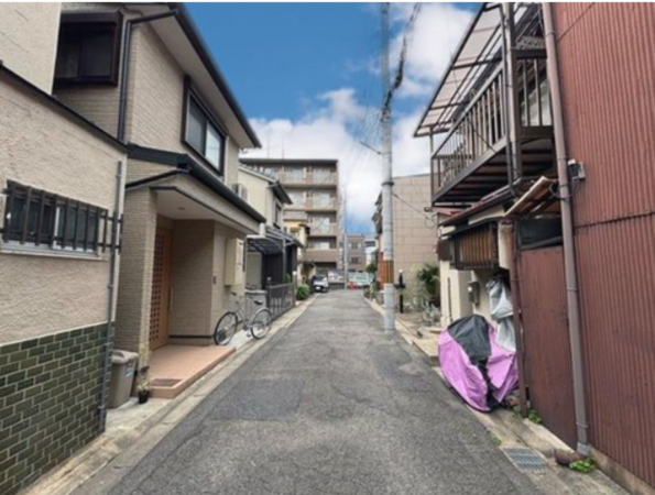 京都市南区九条町、土地の画像です