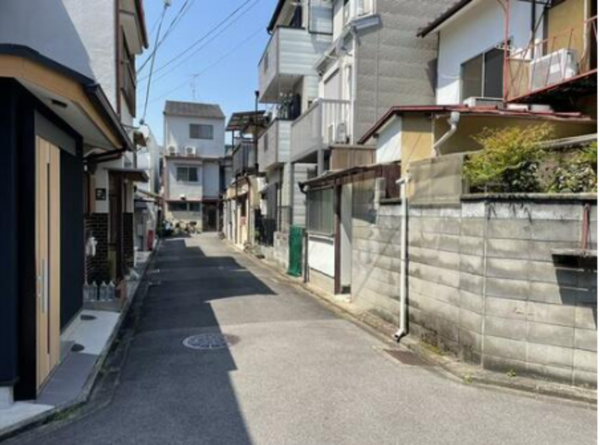 京都市伏見区津知橋町、土地の画像です