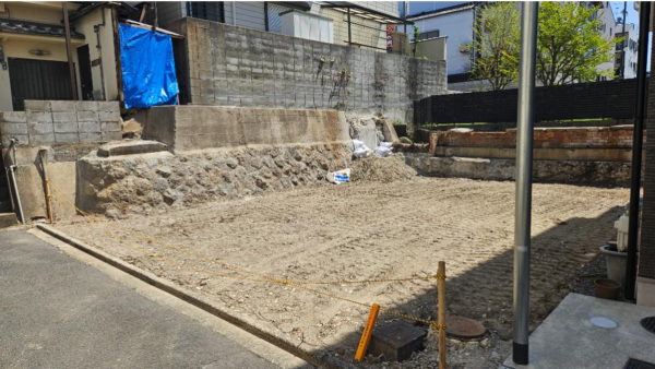 京都市伏見区新町、土地の画像です