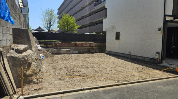 京都市伏見区新町、土地の画像です