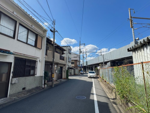 京都市南区八条源町、土地の画像です