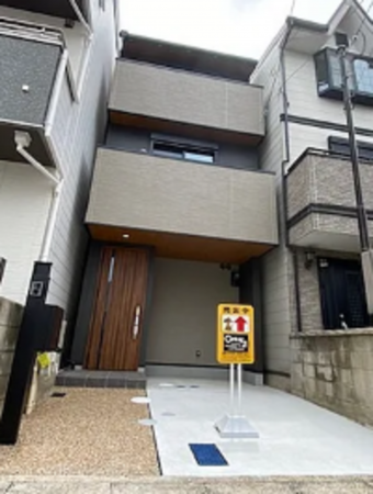 京都市伏見区舞台町、新築一戸建ての画像です